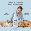 Limpador de orelhas para animais de estimação, manutenção diária, solução de limpeza de orelhas para cães e gatos OEM
