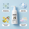 Shampoo para remoção de ácaros aromáticos para animais de estimação