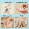 Pet No Wash Shampoo Espuma Limpeza Rápida para Cães Gatos