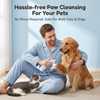 Shampoo de limpeza profunda para patas de animais de estimação, espuma para cuidados com as patas de animais de estimação