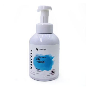 Espuma de shampoo seco sem água