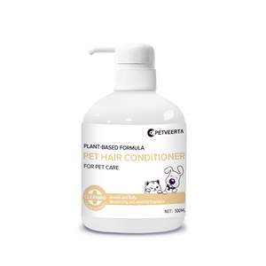 Condicionador de cabelo natural para animais de estimação