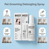 Spray anti-emaranhado para animais de estimação Spray suave para pêlos de animais de estimação