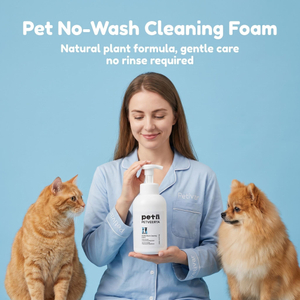 Pet No Wash Shampoo Espuma Limpeza Rápida para Cães Gatos