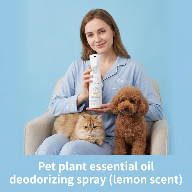 Spray profissional de limão fresco para animais de estimação para eliminar odores domésticos e revitalizar casacos