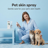 Spray hipoalergênico para pele de animais de estimação OEM / ODM com centela natural e alcaçuz - fornecimento a granel para marcas de cuidados com animais de estimação